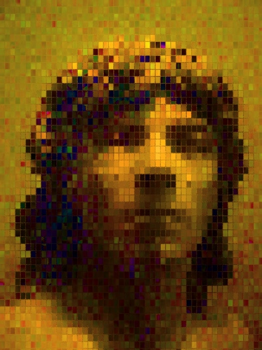 Mosaic man - by Tony Karp