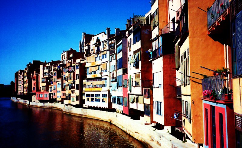 Girona, near Barcelona - by Tony Karp